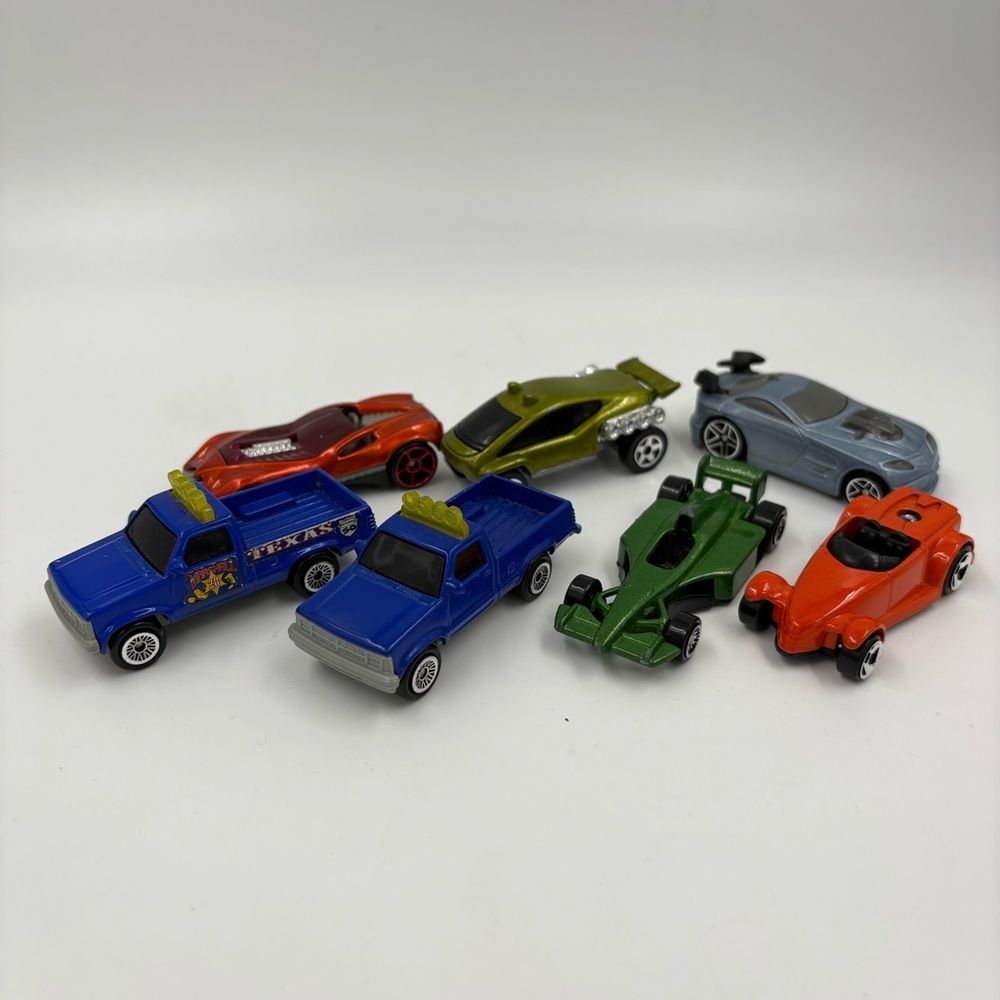 Vintage Mattel Matchbox and Hot Wheels Happy Meal Toys 1999-2006 Lot